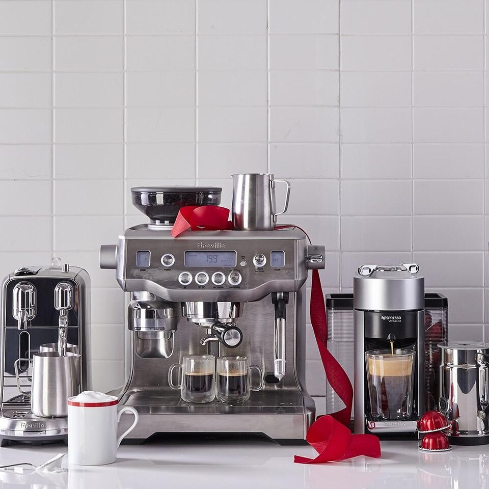 Nespresso Creatista Plus Espresso Machine by Breville Williams Sonoma